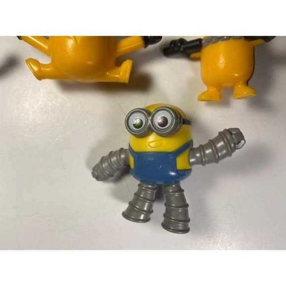 1.5-2.5" 2019 McDonald's Rise Of Gru Minions Lot Of 9 - Picture 4 of 4
